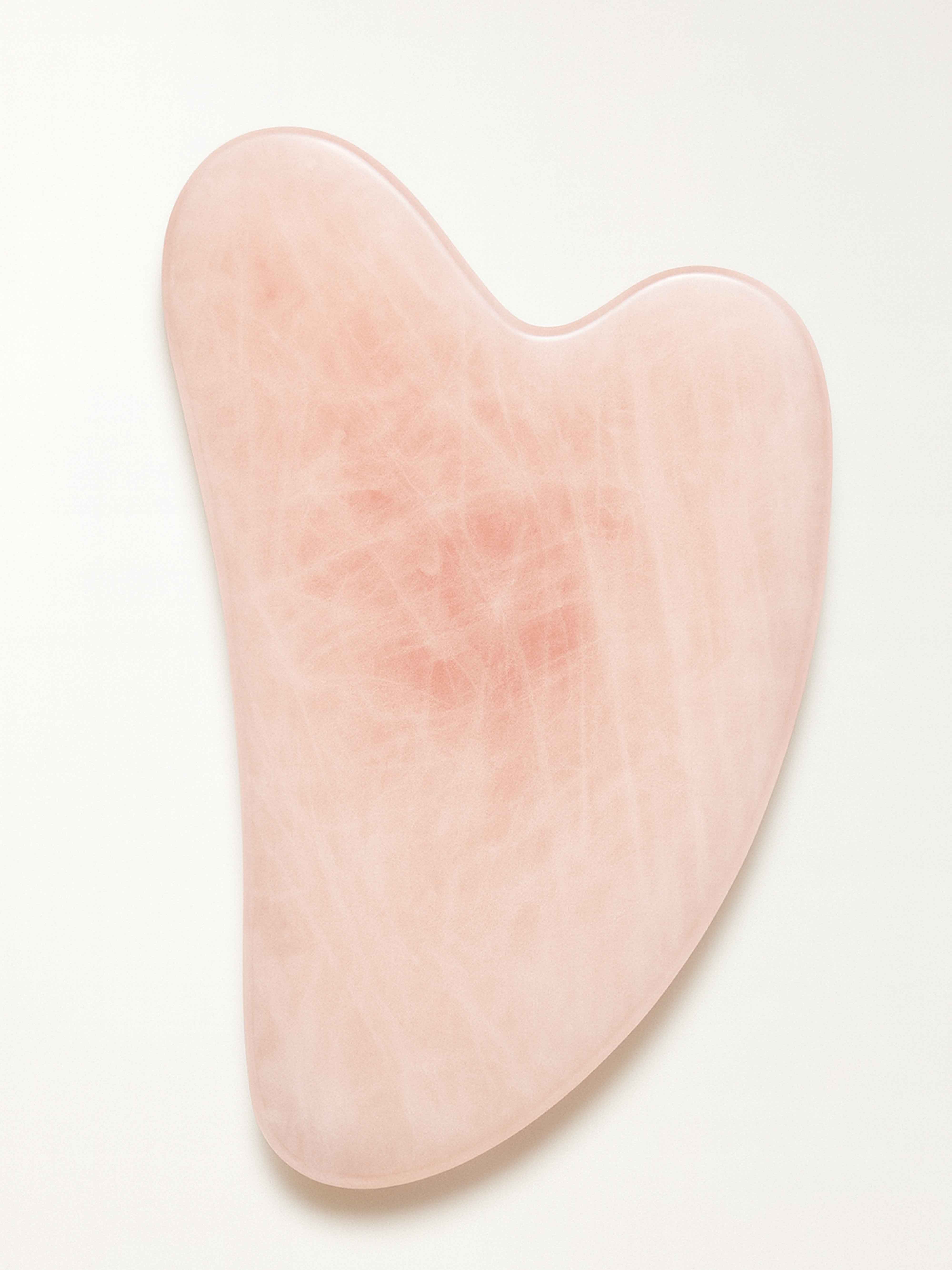 Гуаша з рожевого кварцу скребок гуаша рожевий кварц