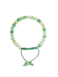 Agate bracelet on a cord 4664