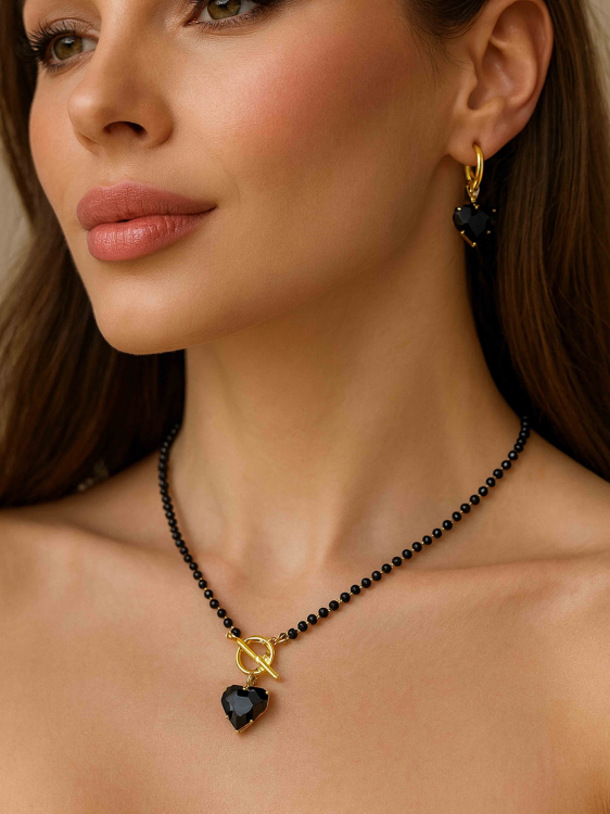 Choker Schwarz 5407