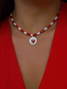 Кораловые бусы 5287