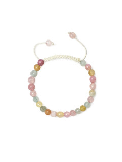 Women's bracelet made from multicolored agate 5041