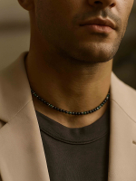 Мужской чокер из камней 5295