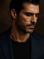 Мужской чокер из камней 5297