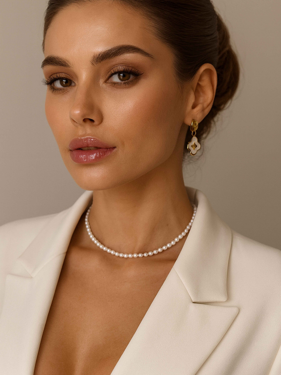 Choker aus Perlen 4811