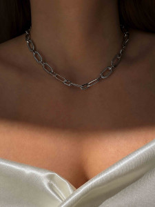 Silver necklace 4920