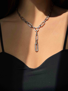 Серебряная цепь на шею 4706