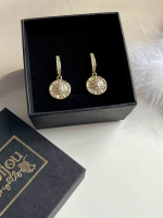 Сережки с солнцем 5620