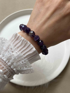 Браслет из аметиста 3340