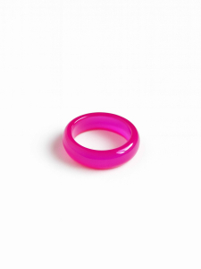 Raspberry ring with stone 5310