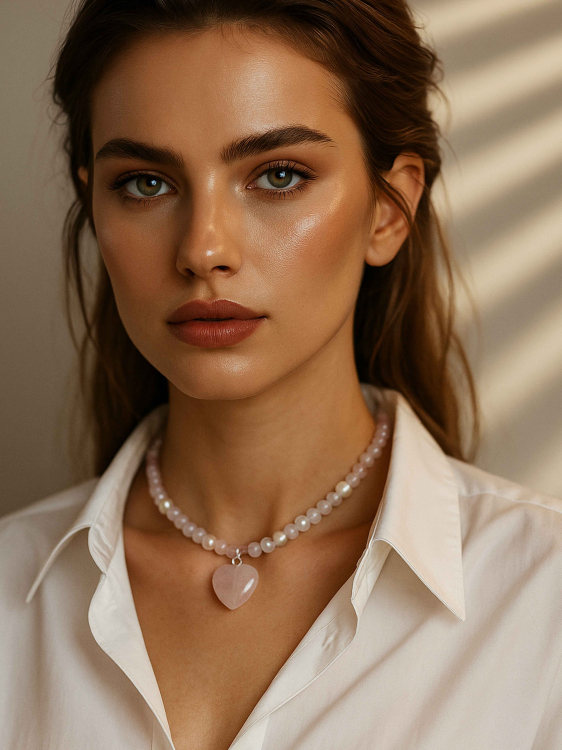 Розовый чокер Барби 5183