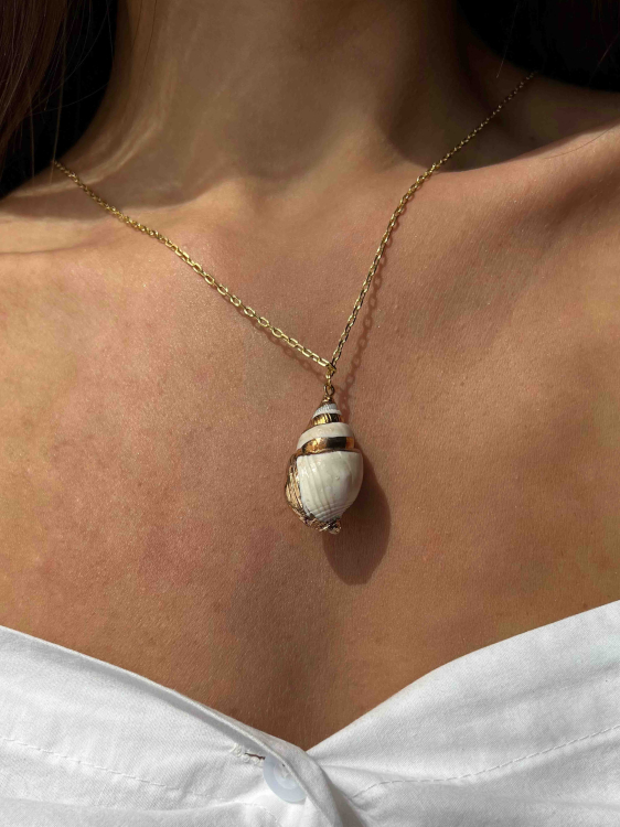 Золотая цепочка с кулоном 5631