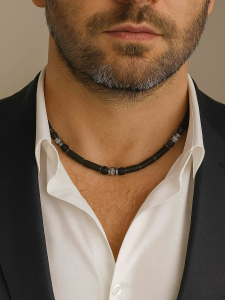 Мужской чокер из камней 5261
