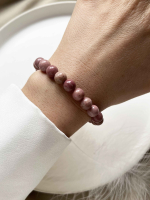 Браслет из родонита 3437