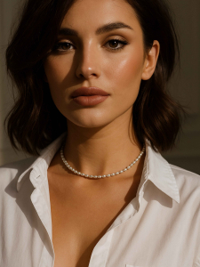 Чокер из мелкого жемчуга 4734