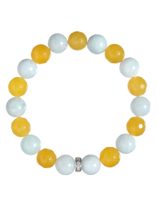 Set Armbänder aus Steinen 