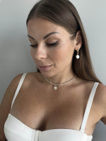 Morganite Choker 5386