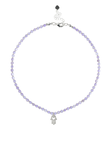 Чокер из натурального перламутра с подвеской 5262