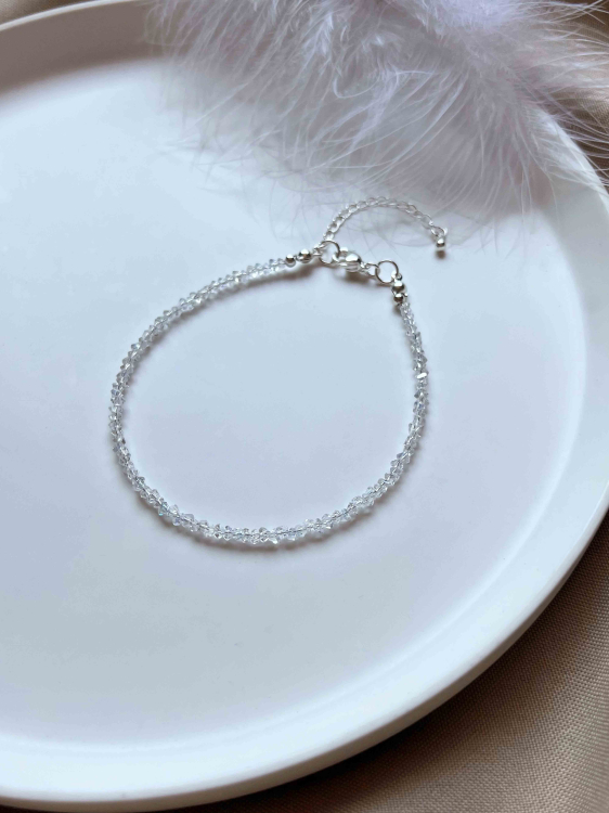 Блискучий криштальний анклет 5500