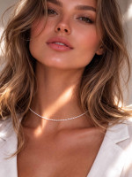 Чокер из самого мелкого жемчуга 5137