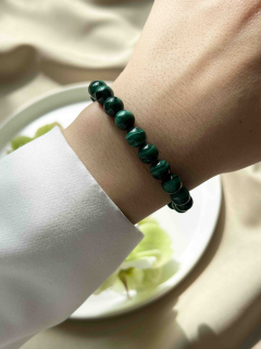 Armband aus natürlicher Malachit 5138