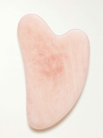 Скребок гуаша из розового кварца 4861