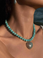 Бусы агат 4653