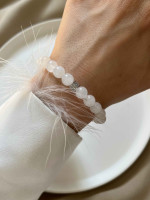 Белый браслет 1119