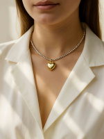 Модный чокер с сердцем 5280